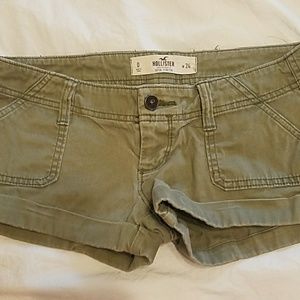 Army Green short shorts